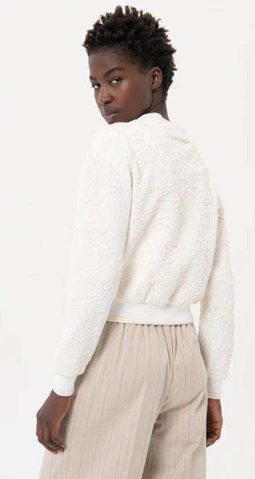 Sweater FRACOMINA regular fit made in brocade fabric