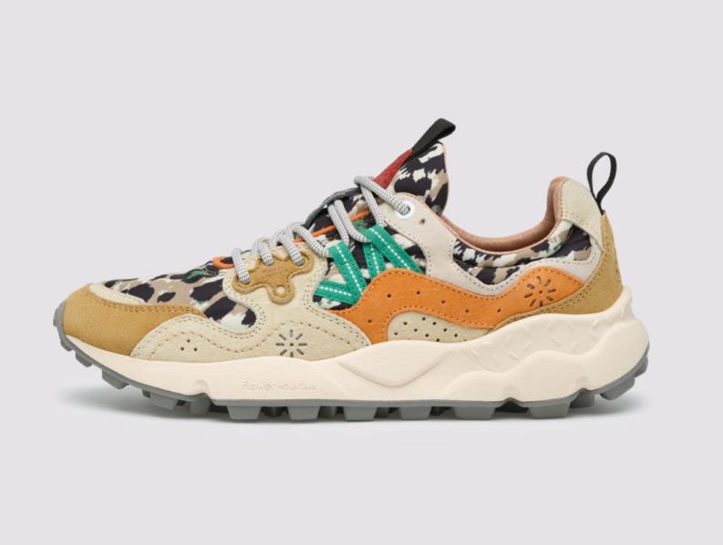 Deportiva Mujer Flower Mountain Yamano 3 ZUCCA YELLOW ORANGE