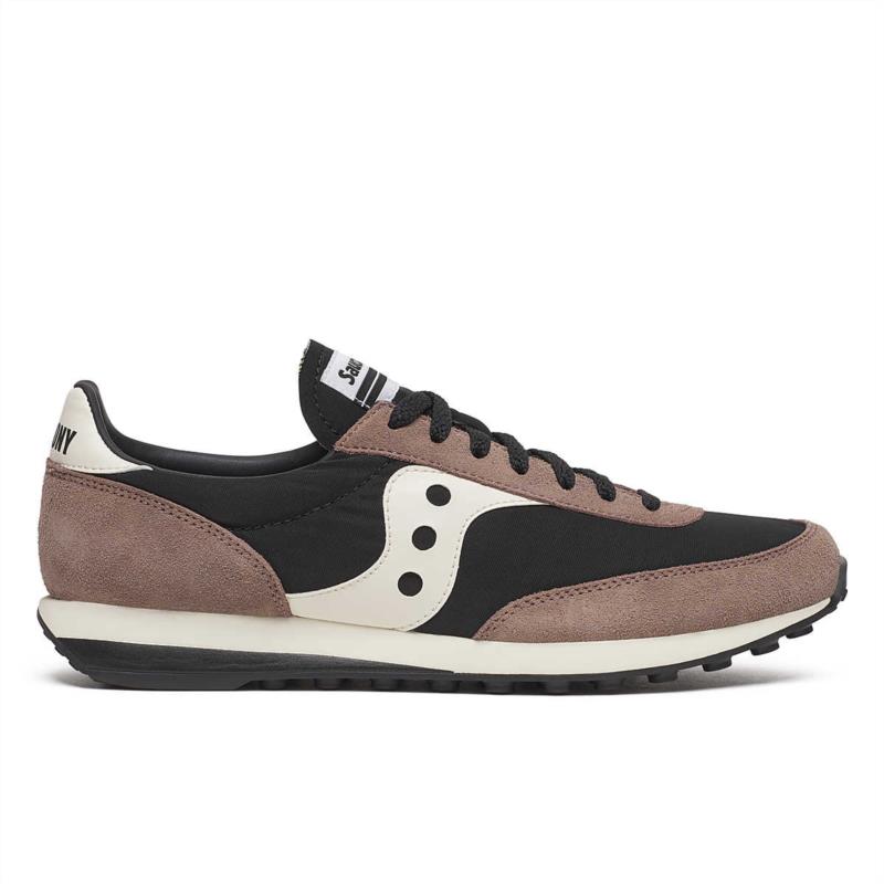 Deportiva Saucony Trainer 80 Black/Tan