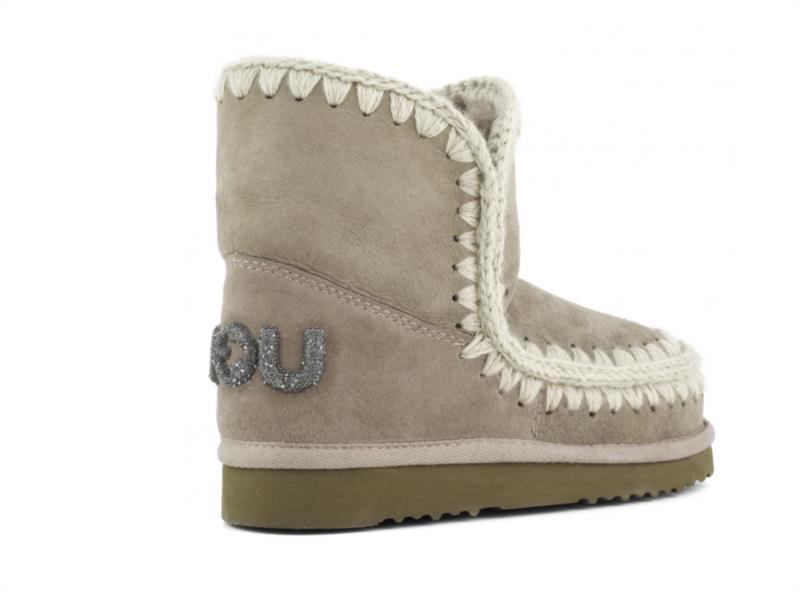 BOTA PARA MUJER MOU ESKIMO 18 GLITTER LOGO ELEPHANT GREY