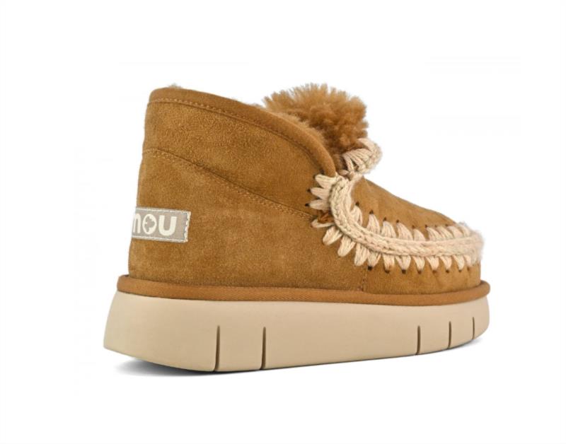 BOTA PARA MUJER MOU ESKIMO BOUNCE SNEAKER COGNAC