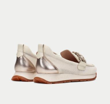 Mocasin Mujer HISPANITAS  KANSAS LATTE/CAVA