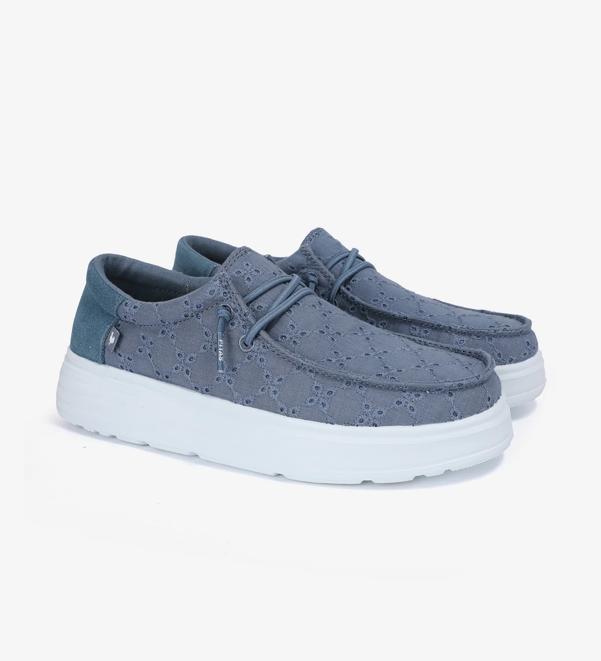 DEPORTIVA PARA MUJER WALK IN PITAS WALLABI LOTTO AZUL