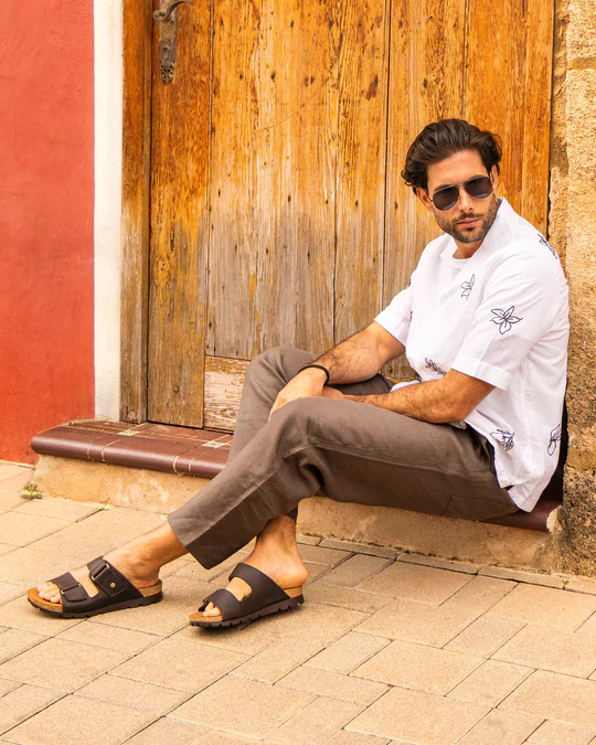 SANDALIA PARA HOMBRE PANAMA JACK SAEL C3 CASTAÑO