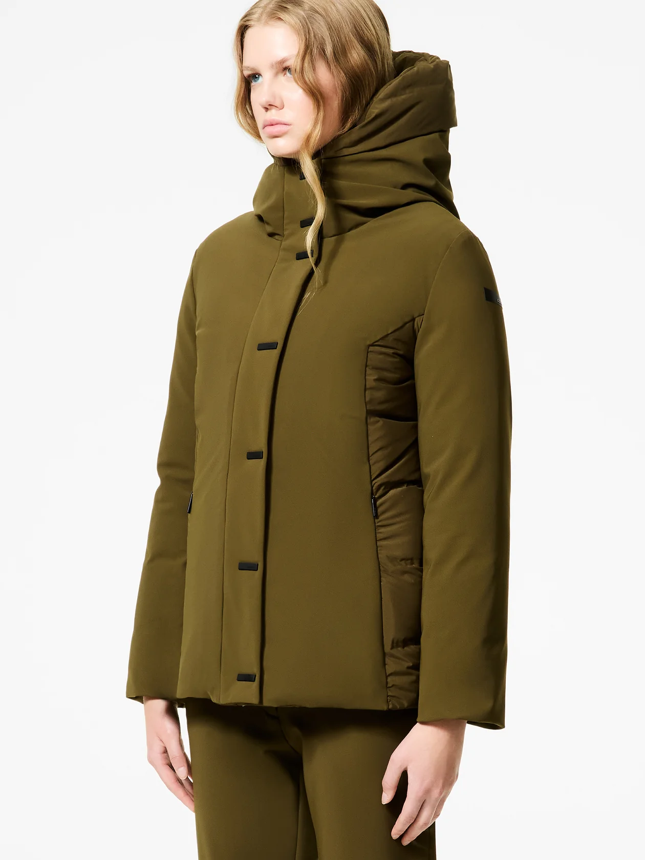 Chaqueta híbrida de invierno Surflex Zar para mujer LIGHT GREEN