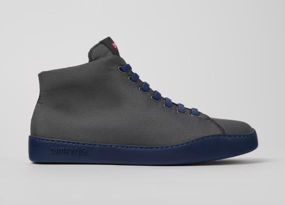 CAMPER PEU TOURNING Sneakers altas GREY de tejido para hombre.