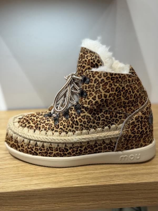 NEW INNER WEDGE LACE-UP PONYSKIN