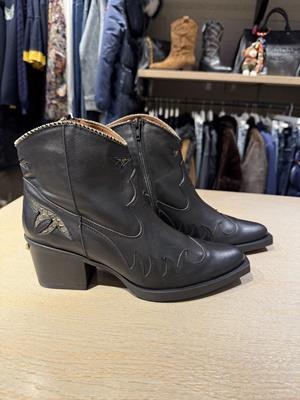 Botin Para Mujer Nemonic Salvaje Negro