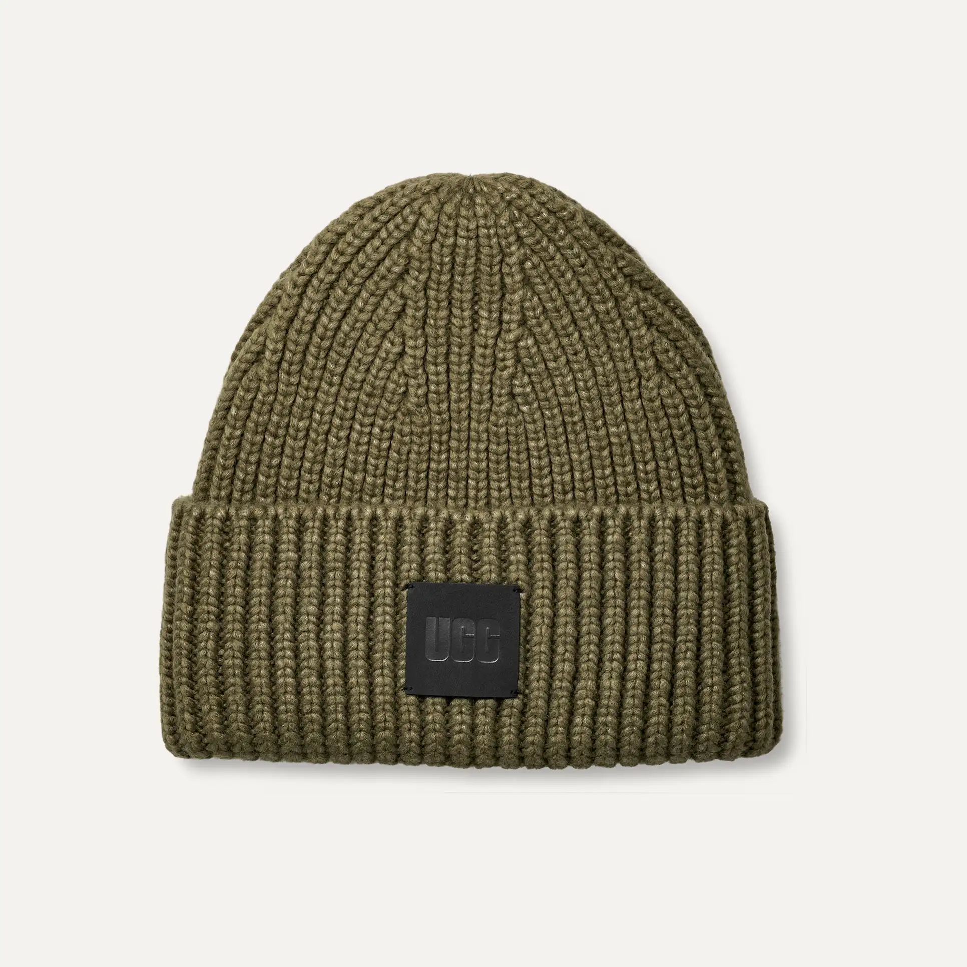 Hombre Gorro de canalé grueso BURNT OLIVE