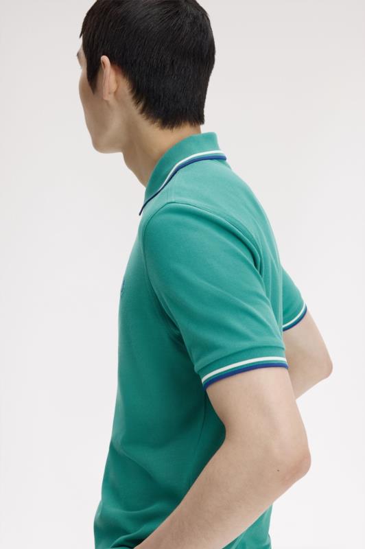 POLO FRED PERRY VERDE MENTA
