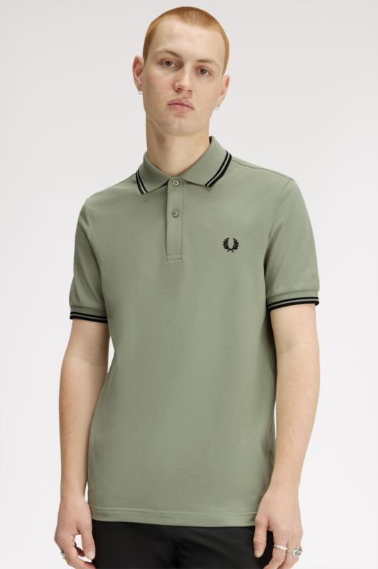 POLO FRED PERRY ALGA MARINA