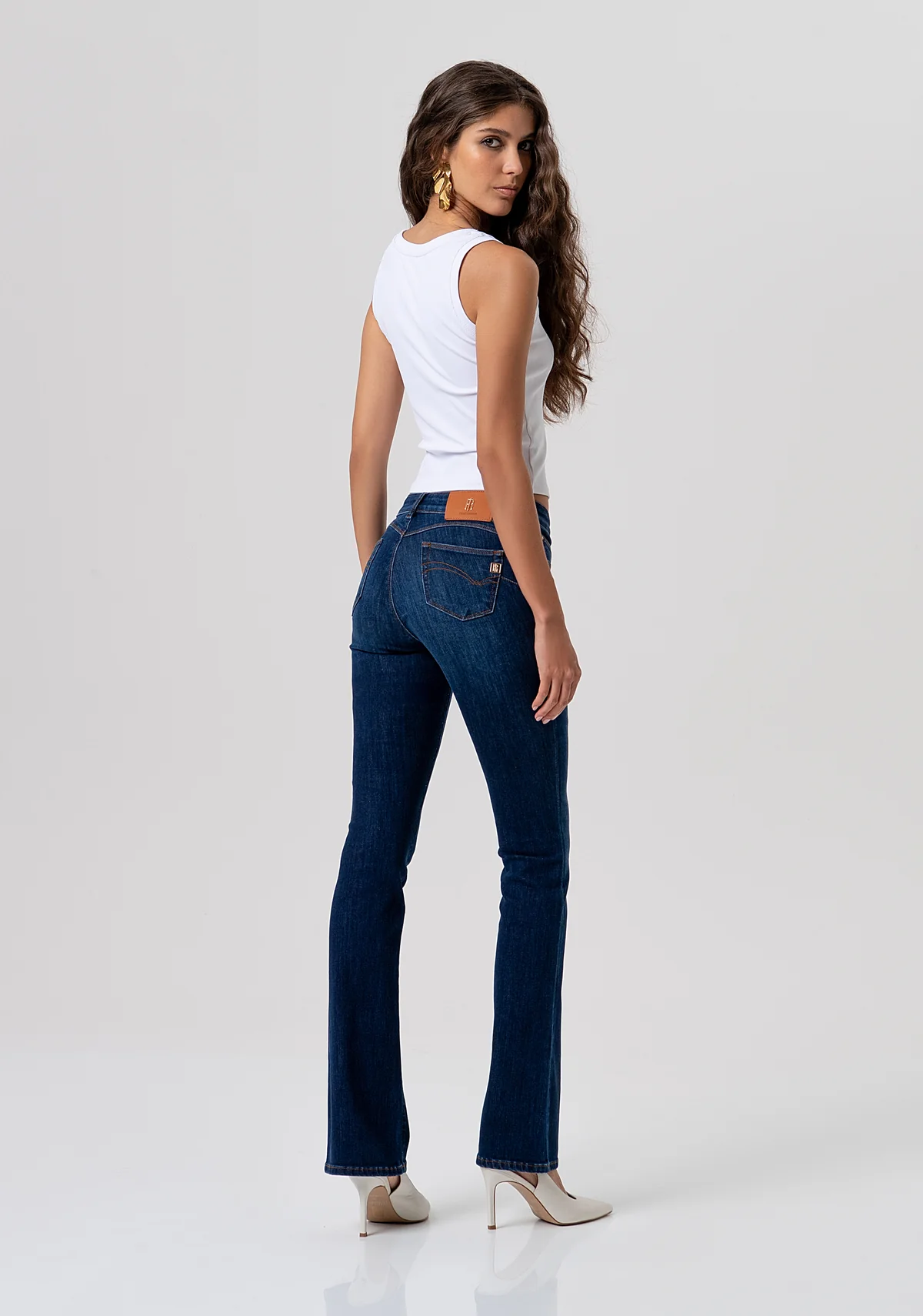 DENIM BELLA B PANT DARKBLUE