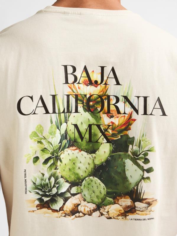 Camiseta baja California Beig