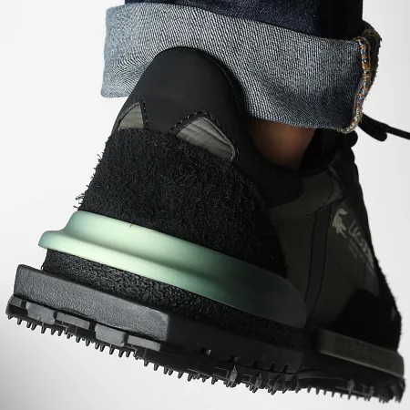 Zapatillas de hombre LACOSTE Elite Active BLACK/GREEN
