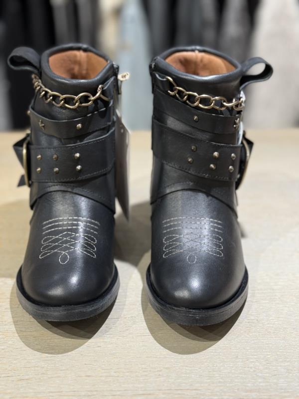 BOTIN MUJER NEMONIC 2488 NEGRO