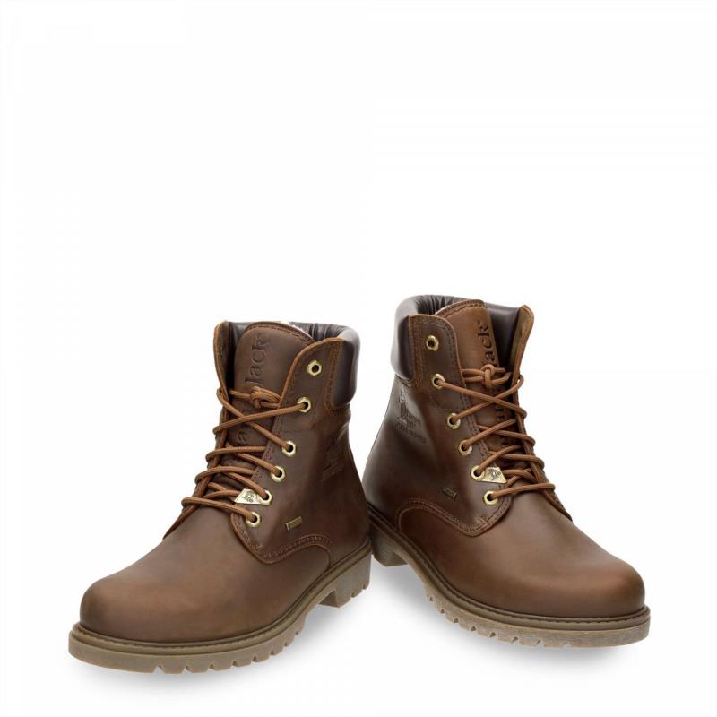 BOTA DE PIEL PANAMA JACK PARA HOMBRE CON FORRO INTERIOR DE LANA GORE-TEX®