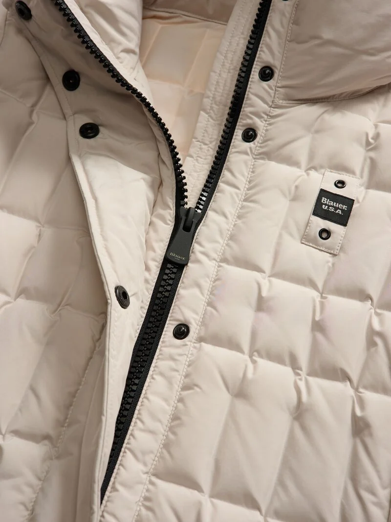 ABRIGO LARGA BLAUER IMPERMEABLE TRENCH LUNGHI BEIG