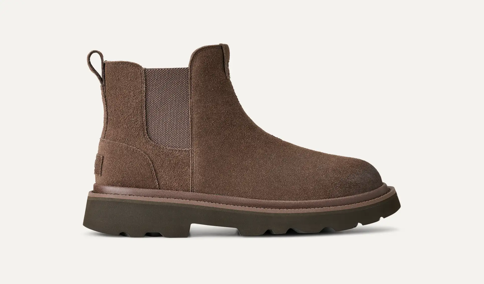Hombre Chelsea Lug Botas MOLASSES