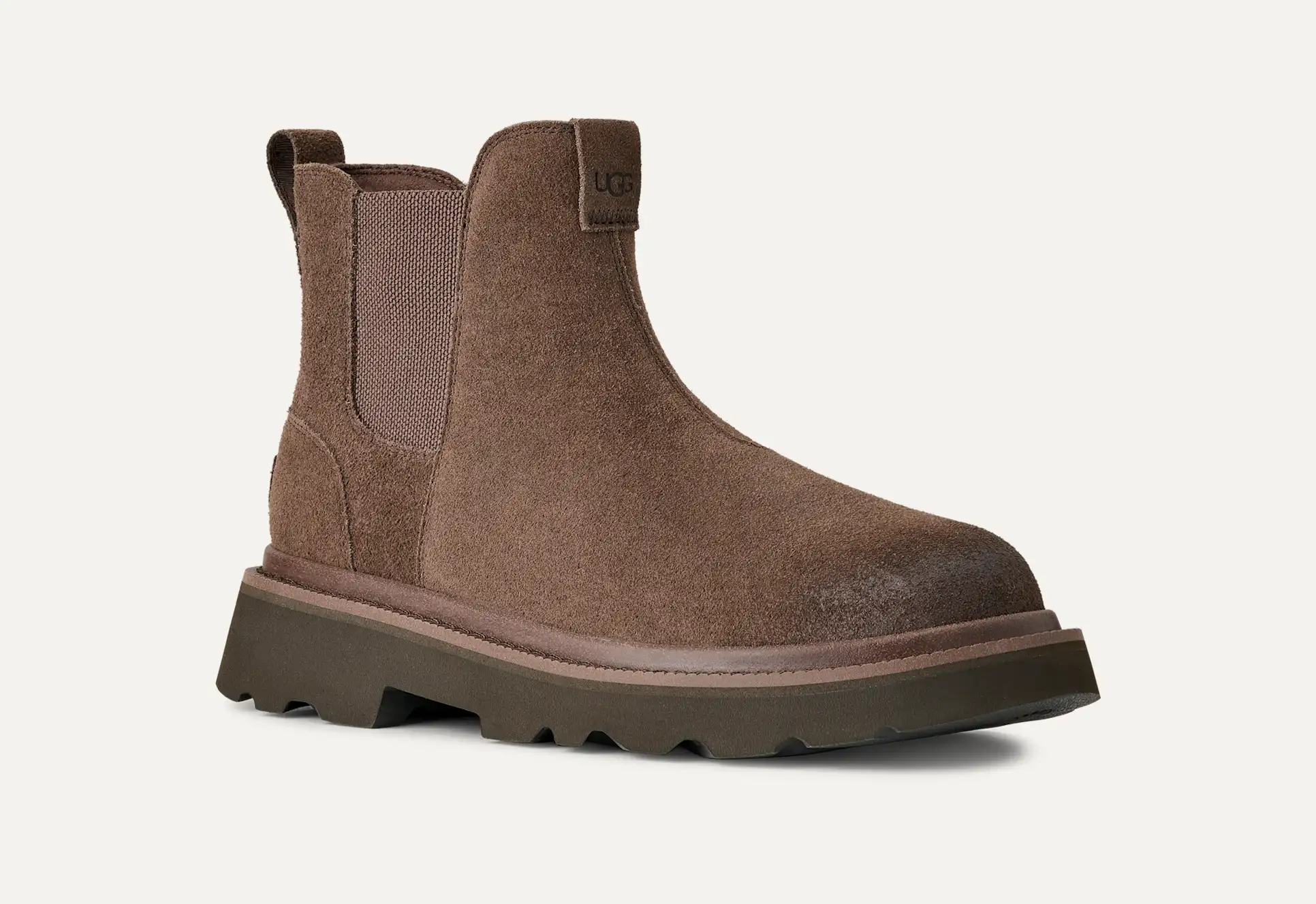 Hombre Chelsea Lug Botas MOLASSES