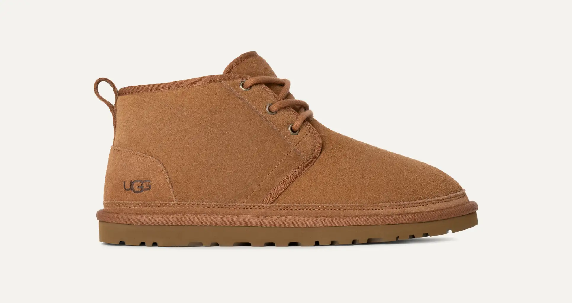 Hombre Botas de ante Neumel CHESTNUT